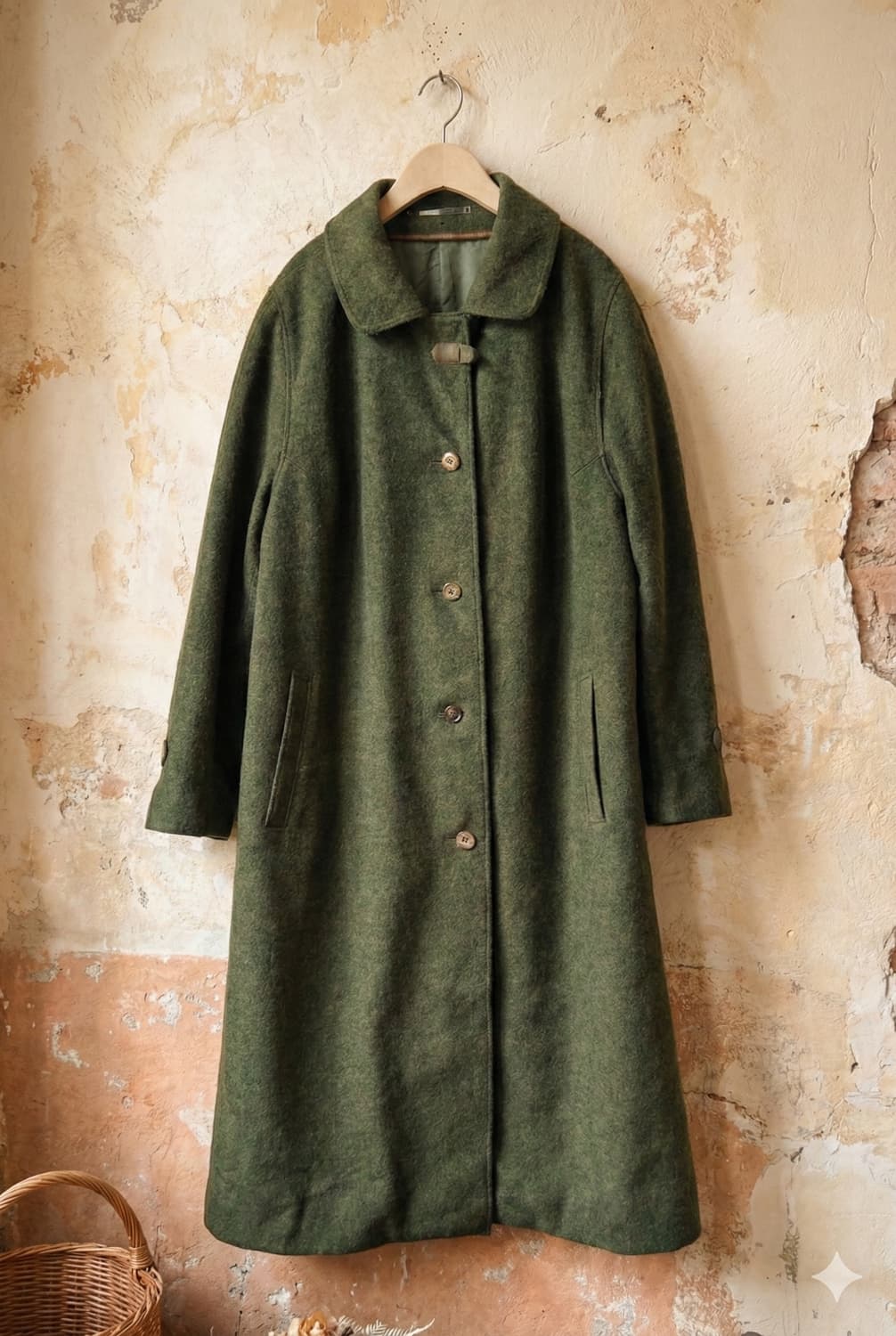 오스트리아 티롤리안 로덴 울 코트 상품이미지1