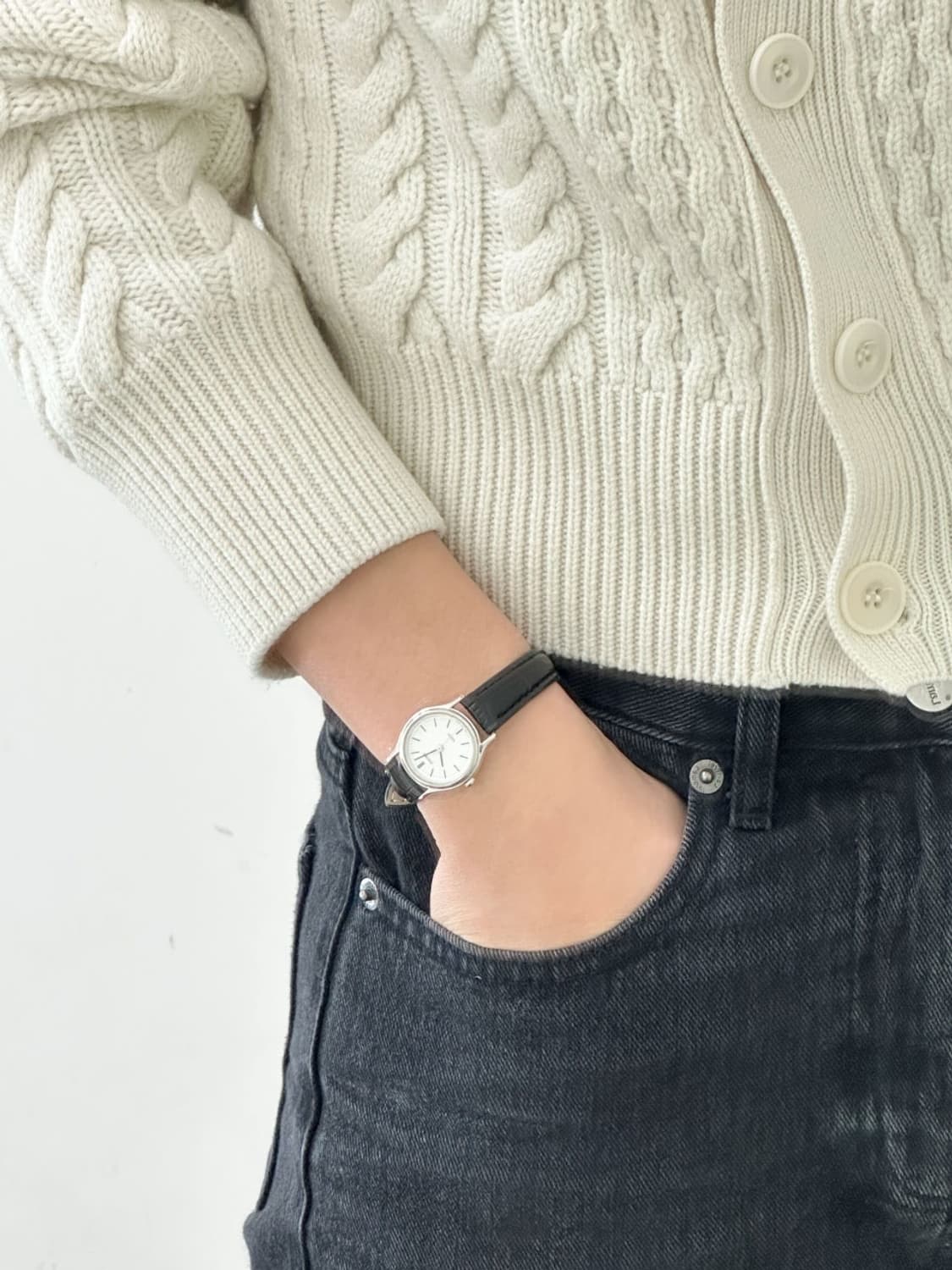 seiko / 세이코 스피릿 실버 쿼츠 시계  상품이미지7