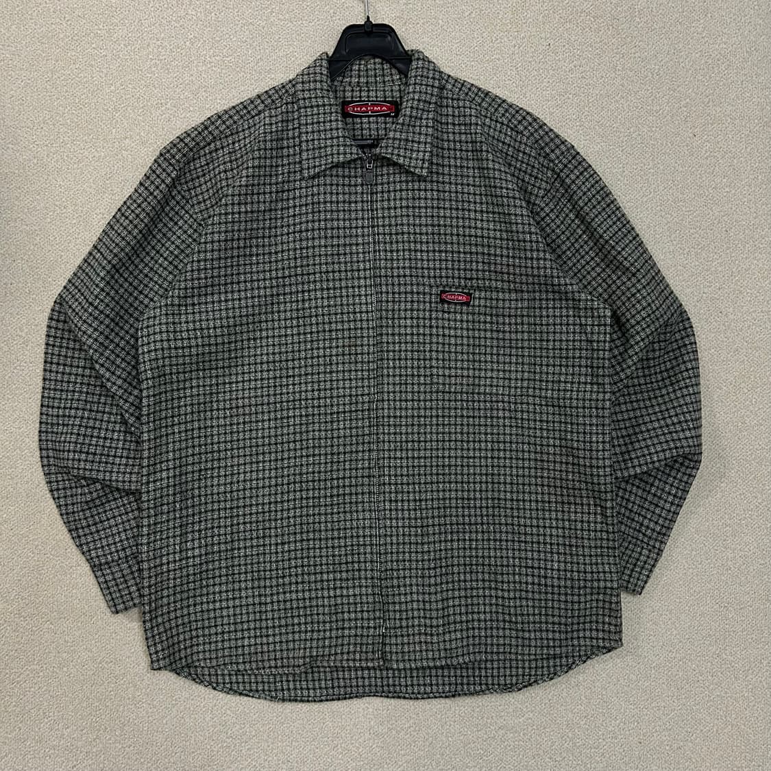 (M) 90'S CHAPMAN ZIP UP 채프먼 체크 집업 상품이미지1