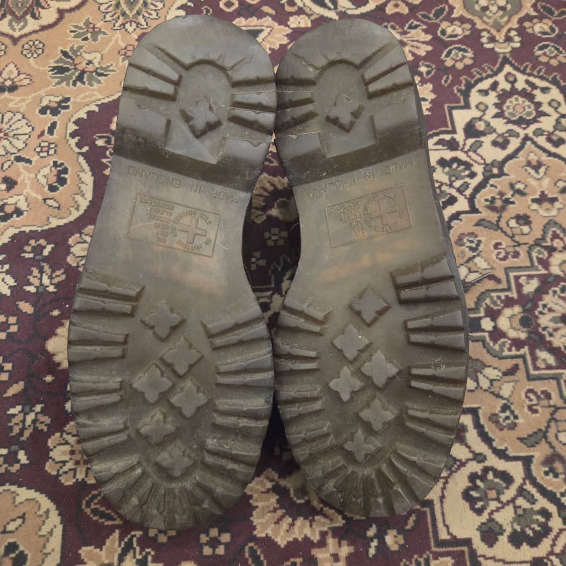 닥터마틴 4홀 1561 mie 브라운 크레이지호스 uk6 상품이미지5