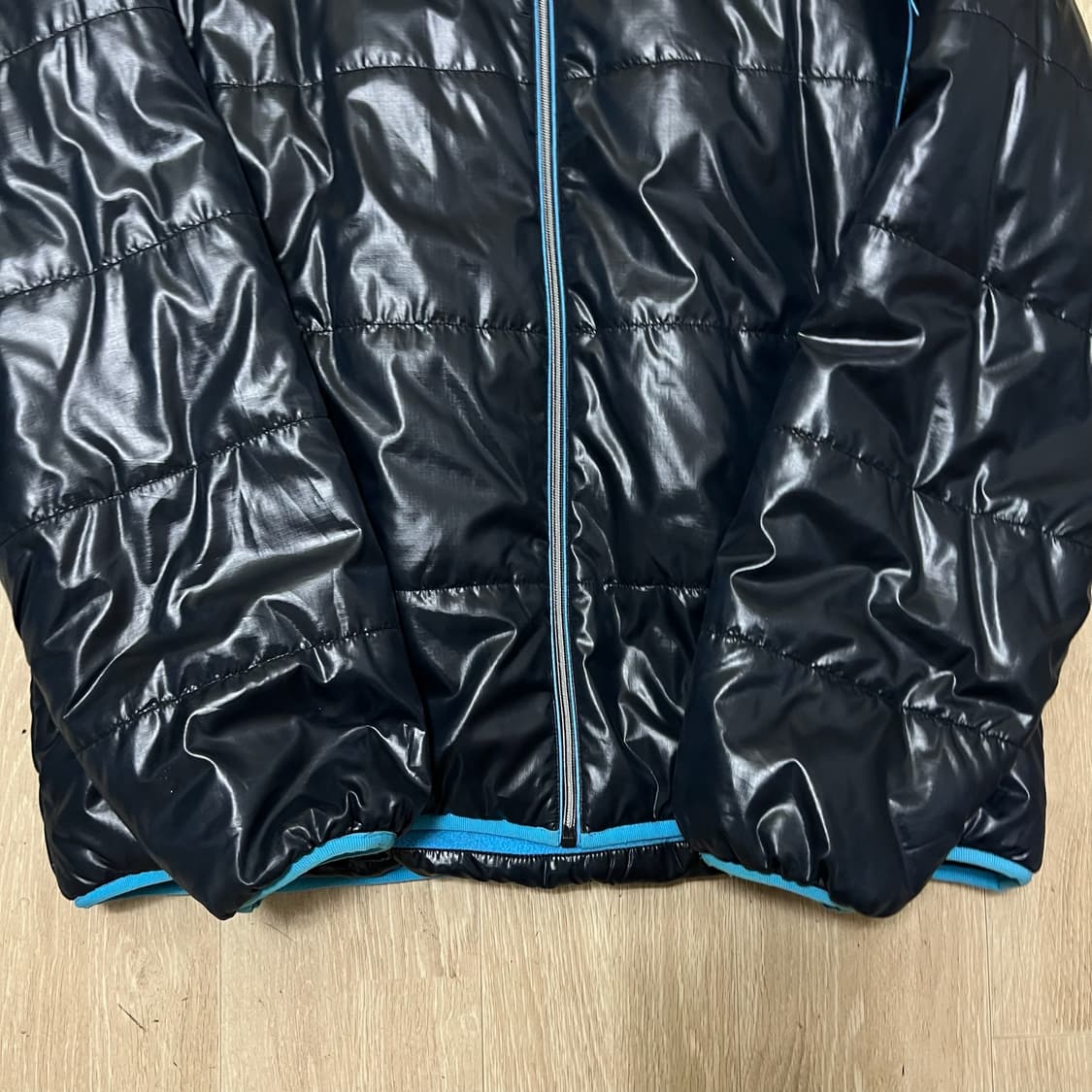 NYXEYE 박스로고 기모 패딩 점퍼 XL/105 상품이미지3