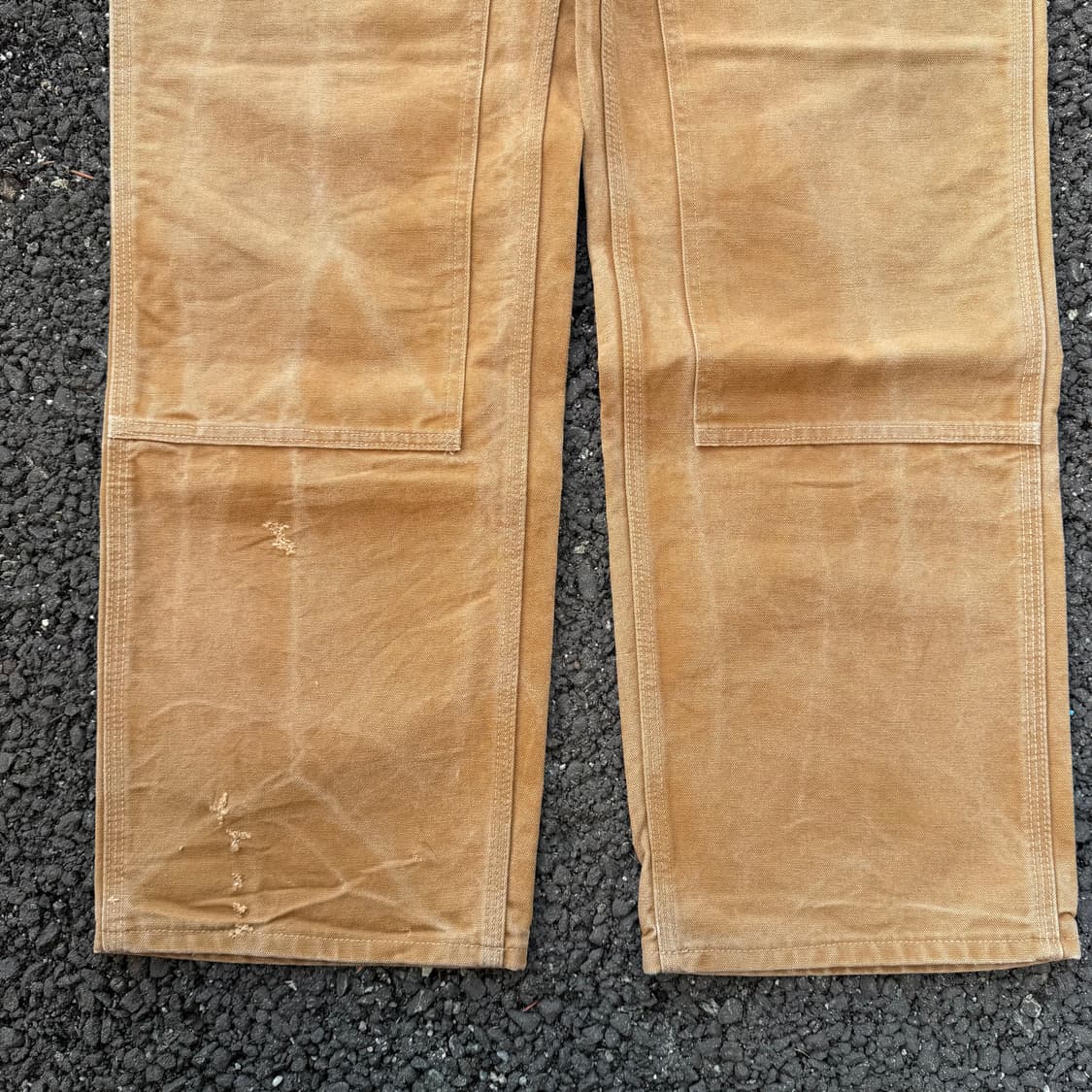 USA 빈티지 칼하트 B01 BRN 더블니 카펜터 팬츠 상품이미지5