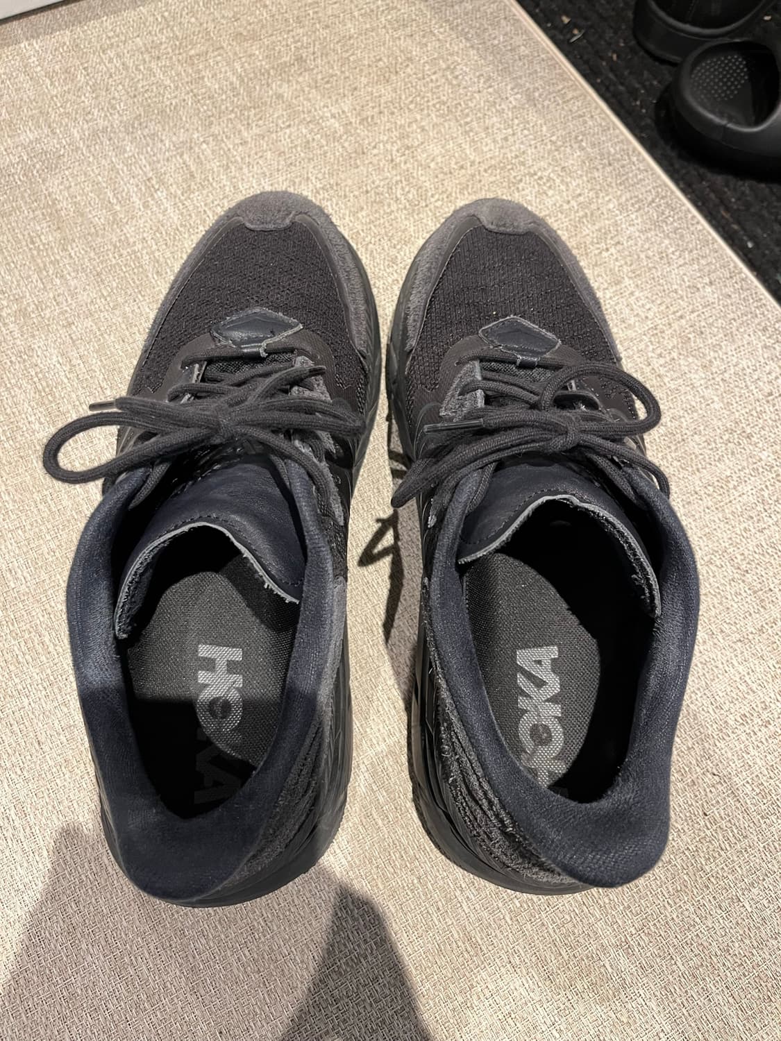 Hoka Clifton LS Black Asphalt 상품이미지5
