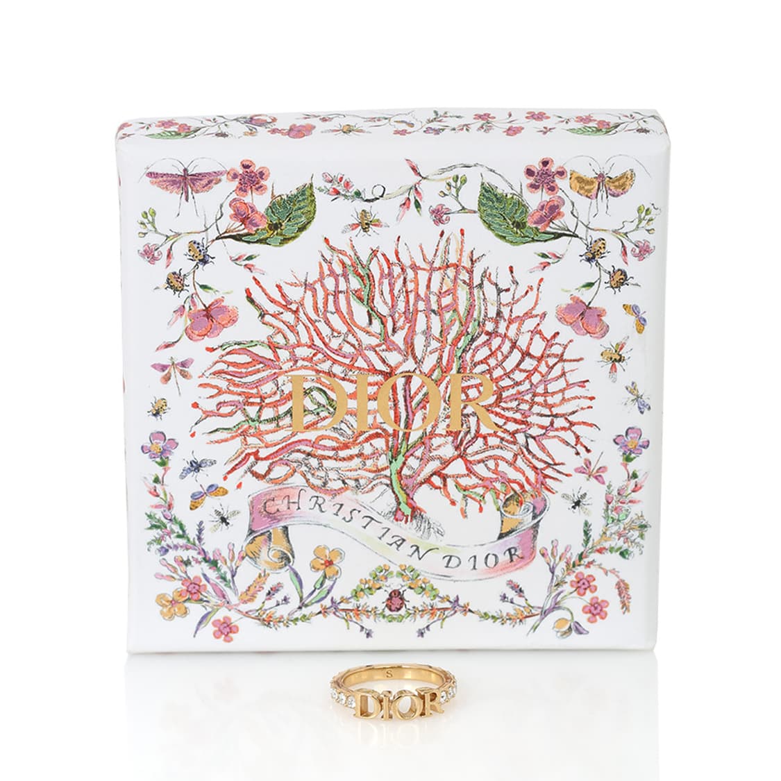 디올 레볼루션 반지 골드 피니시 스파클링 크리스탈 링 R1009DVOCY 상품이미지10