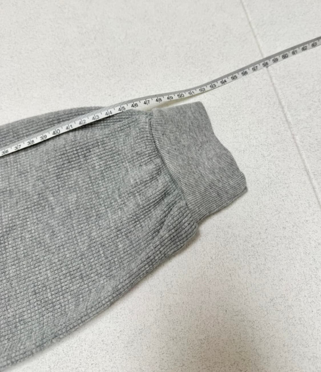 [정품] 트루릴리젼 긴팔 와플 “그레이” 100 상품이미지7