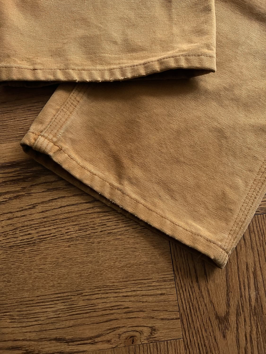 [29]칼하트 USA 덩가리핏 더티워싱 브라운 싱글니 카펜터 워크 팬츠 상품이미지6