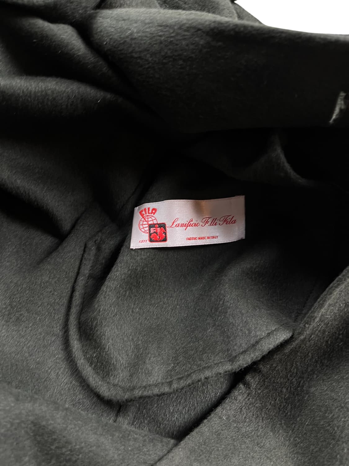 GIOVANNI MANIGLIA 카키 컬러 코트  상품이미지7