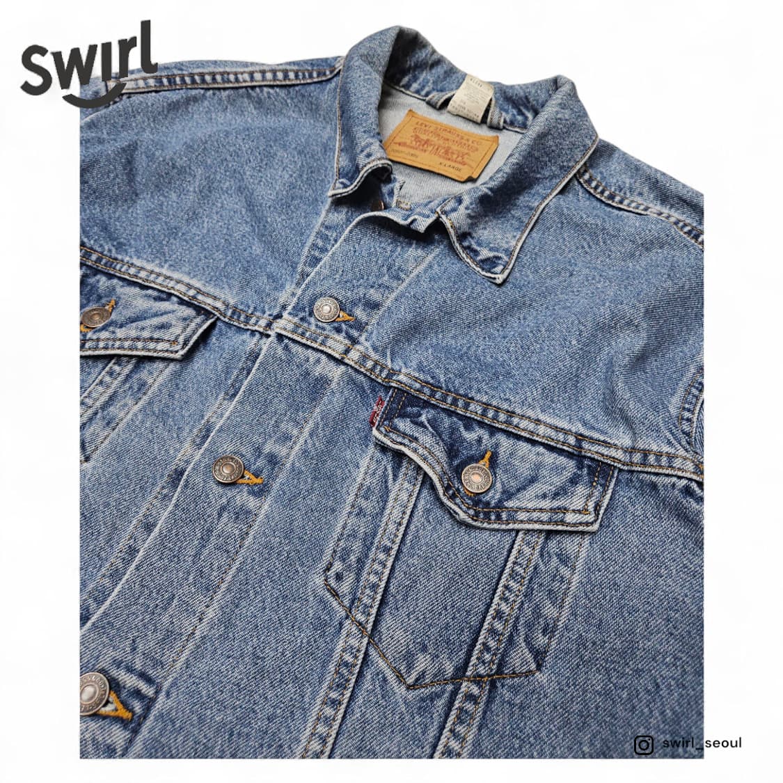 (110) 90s Levis 3rd trucker jacket 상품이미지3