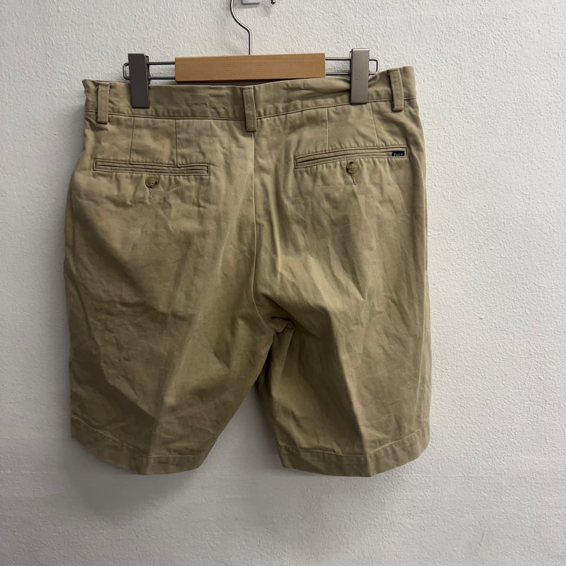 폴로 베이지 치노 하프 팬츠 (32) 상품이미지3