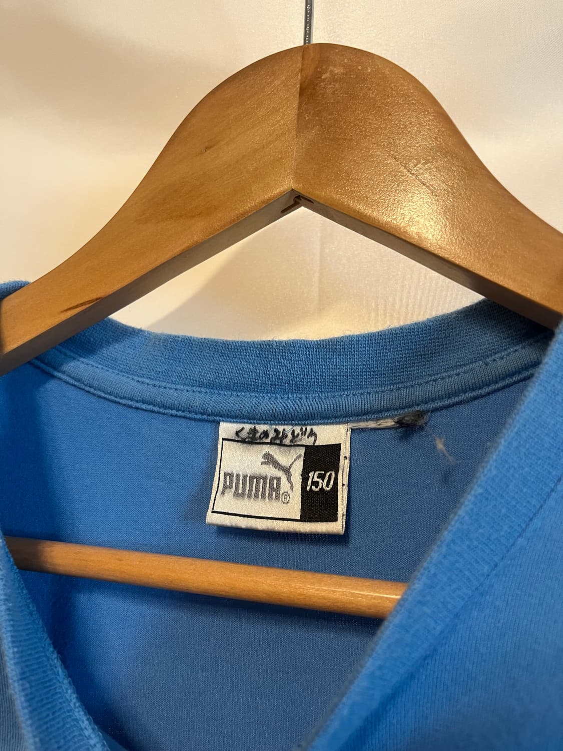 2000s PUMA 푸마 일본 빈티지 하늘색 반팔 티셔츠 상품이미지3
