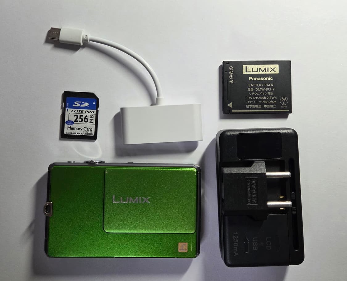 Panasonic Lumix DMC-FP1 빈티지 디카 상품이미지6