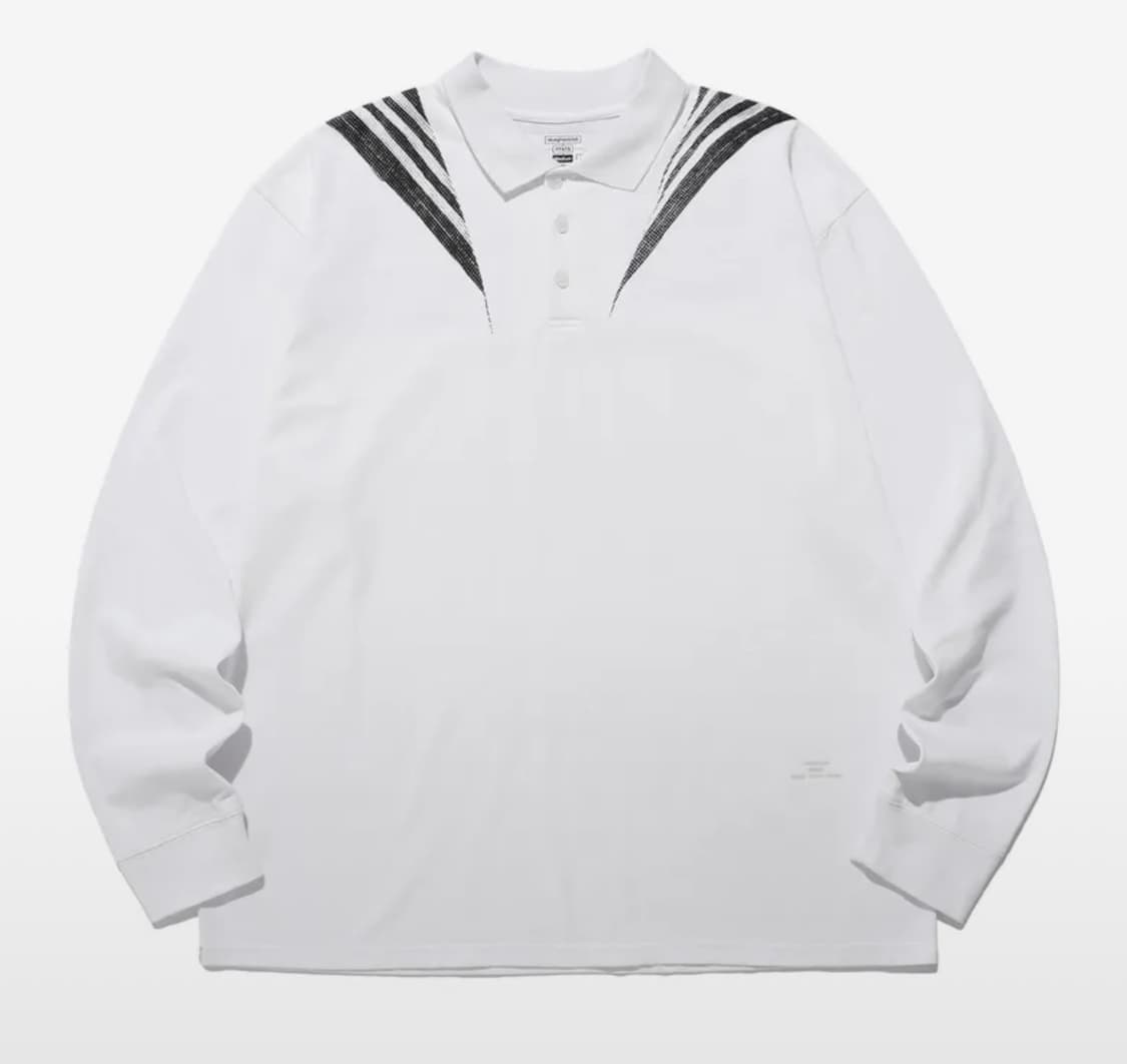 나이스고스트클럽 세일러 빅 피케 롱슬리브 티셔츠 상품이미지1