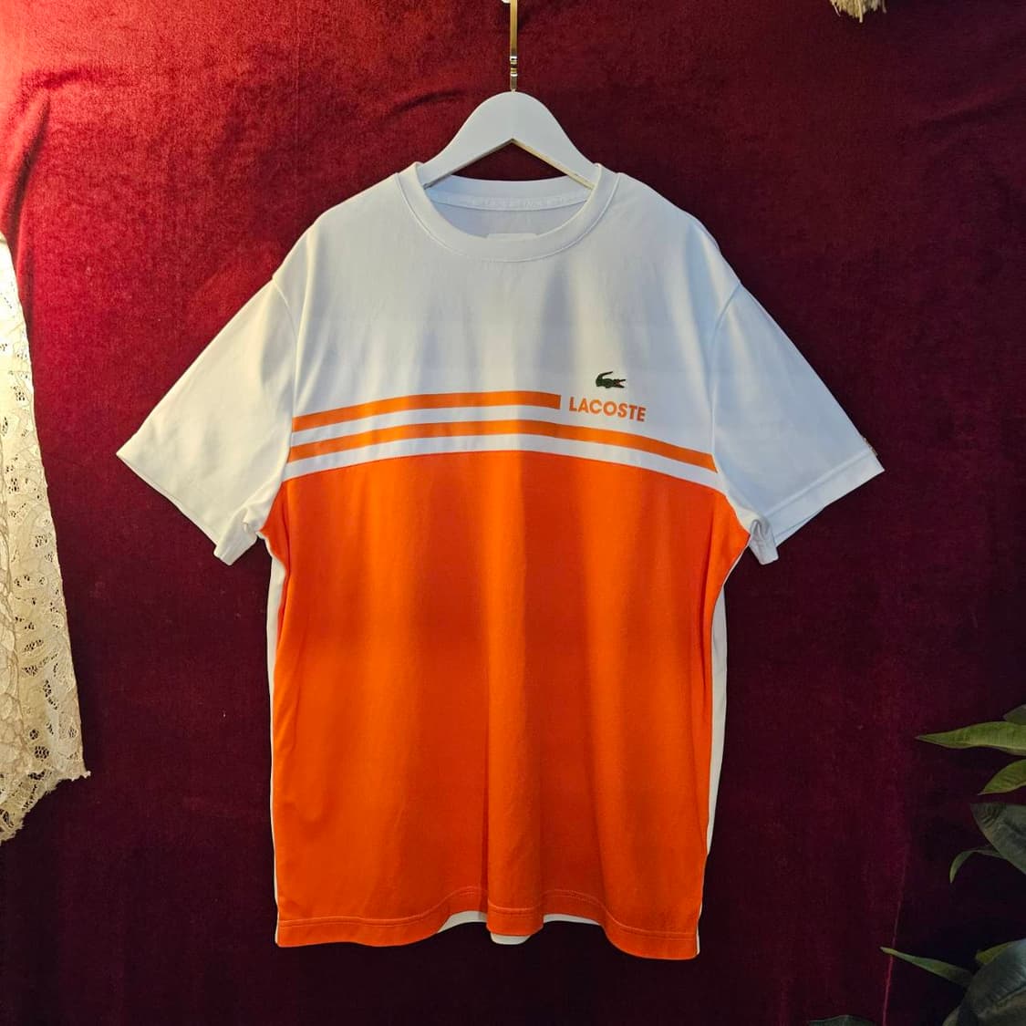 라코스테(LACOSTE) 스포츠 기능성

컬러 블럭 티셔츠 상품이미지1