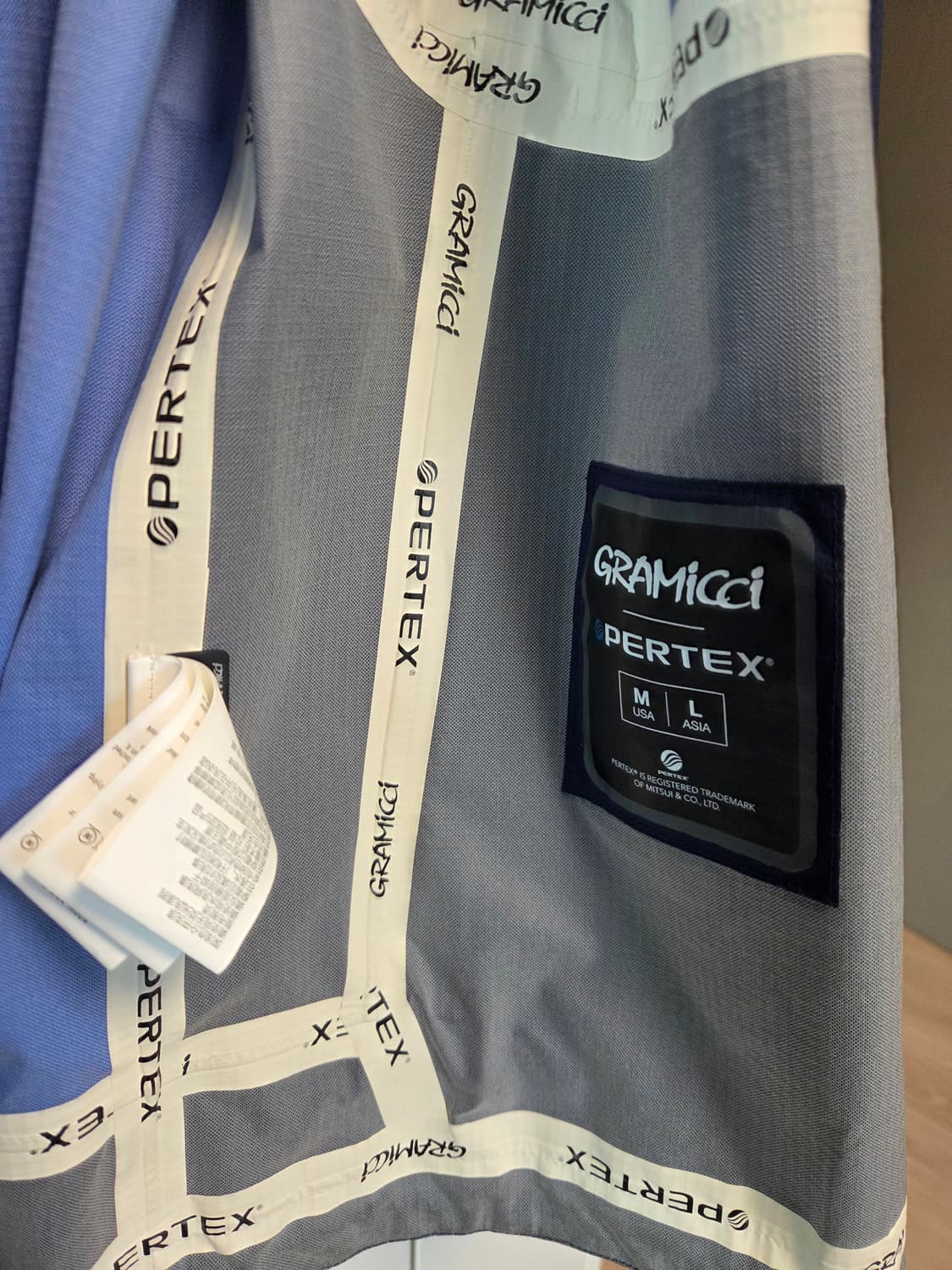 그라미치 퍼텍스 패커블 후드자켓 Navy 네이비 L사이즈 상품이미지4