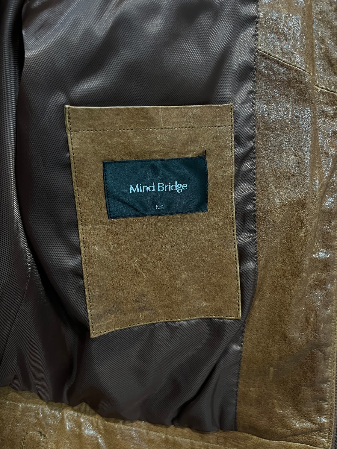 Minde Bridge 가죽 자켓 상품이미지5