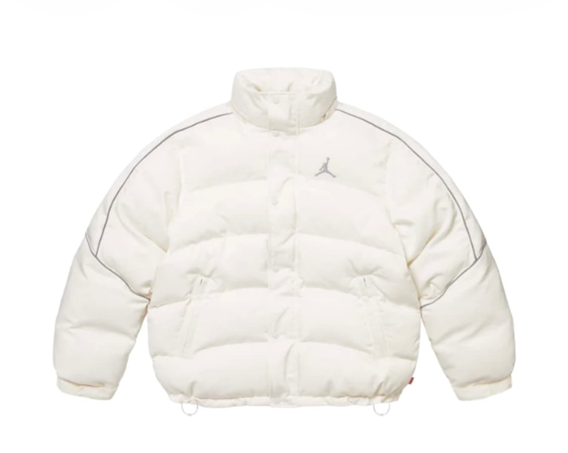 슈프림 조던 푸퍼 패딩 화이트 정품 (가격제안 가능) 상품이미지3