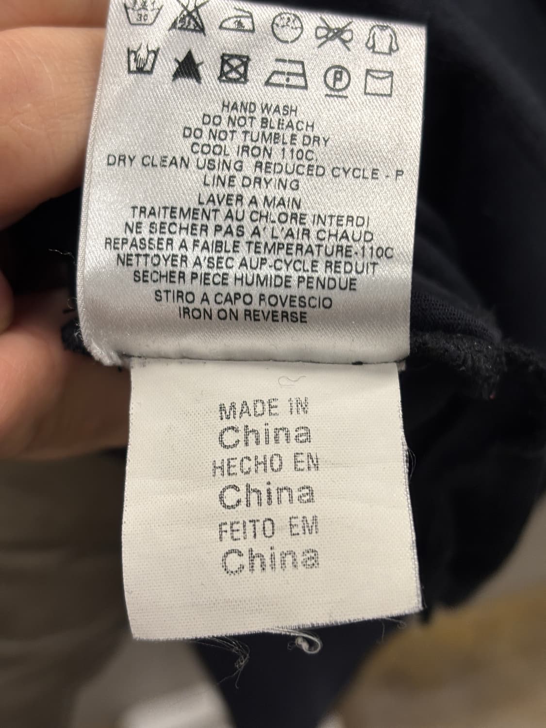 See By Chloe 원피스 네이비 (USA 4) 상품이미지6