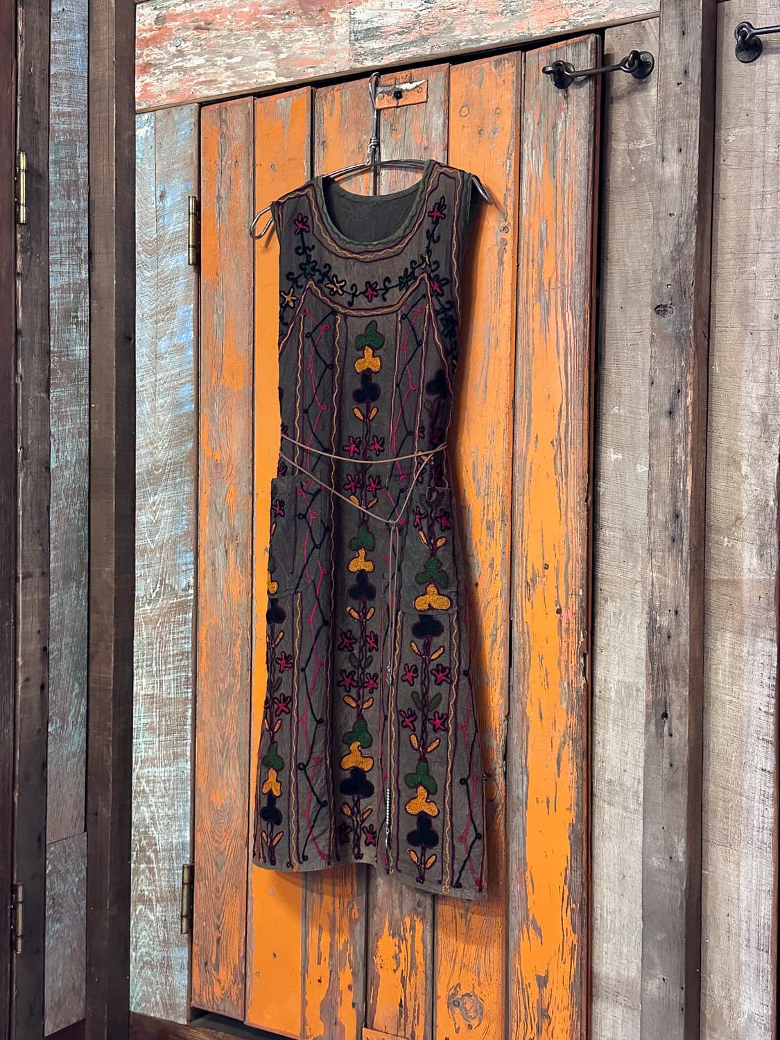 Ethnic Embroidered Pocket Dress 0010 상품이미지5