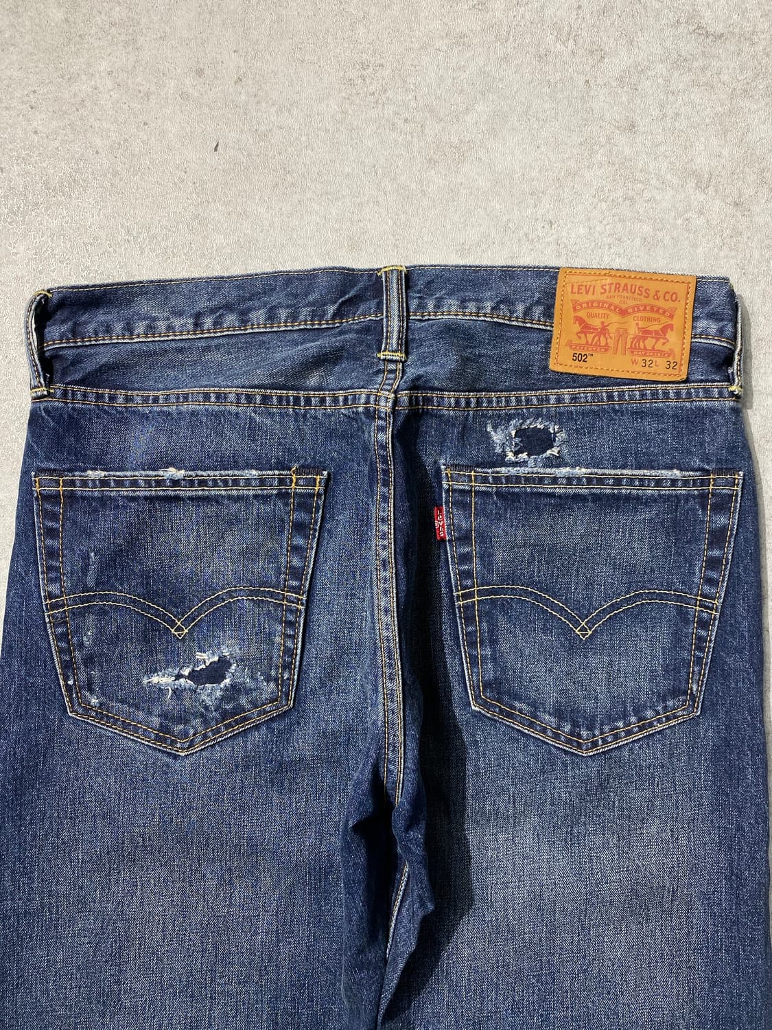 [32] Levi's 505 리바이스 사시코 리페어 데님팬츠 상품이미지8