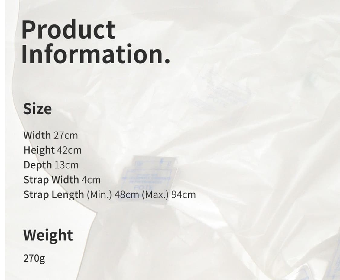 포테 블루 소라 백팩 상품이미지10