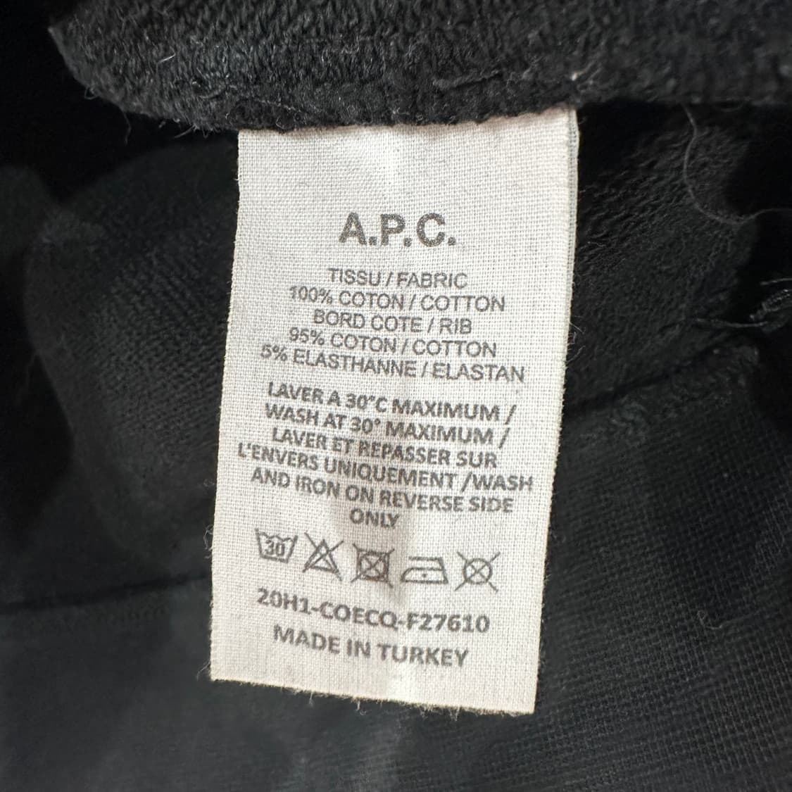 APC 아페쎄 맨투맨 여성S 상품이미지4