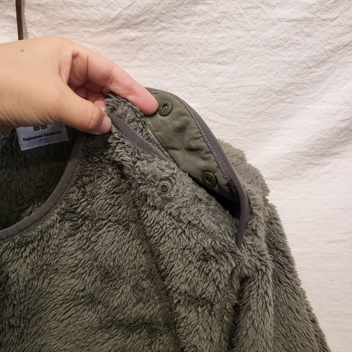 유니클로 x 엔지니어드가먼츠 플리스 풀오버 후리츠 상품이미지7