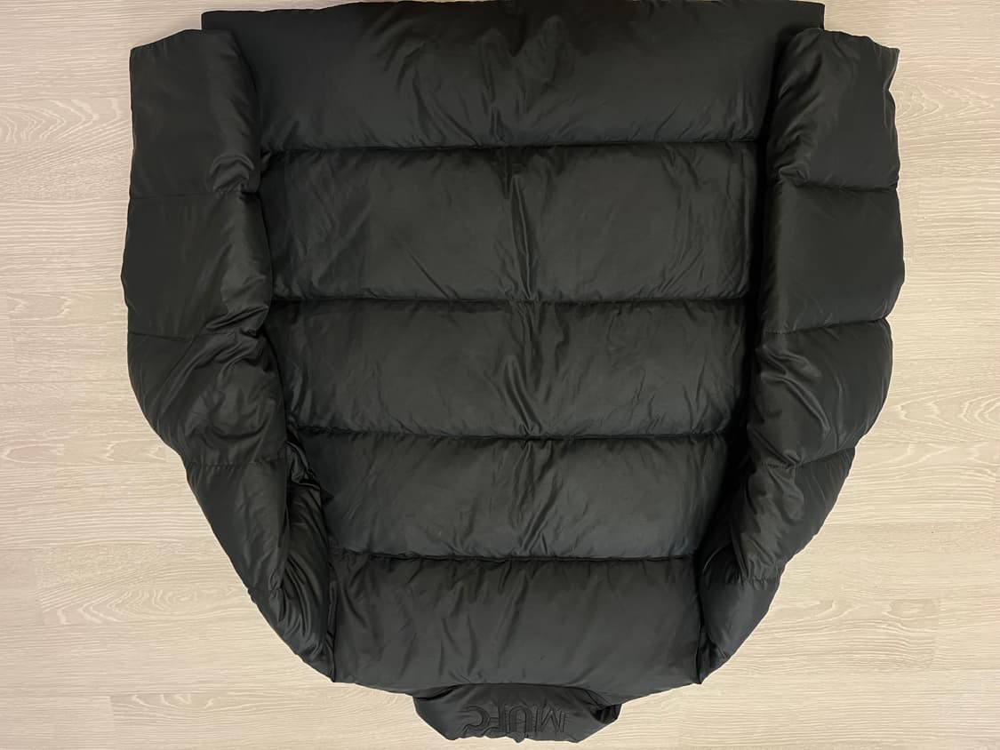 나이키 맨유 올블랙 패딩 110 상품이미지5