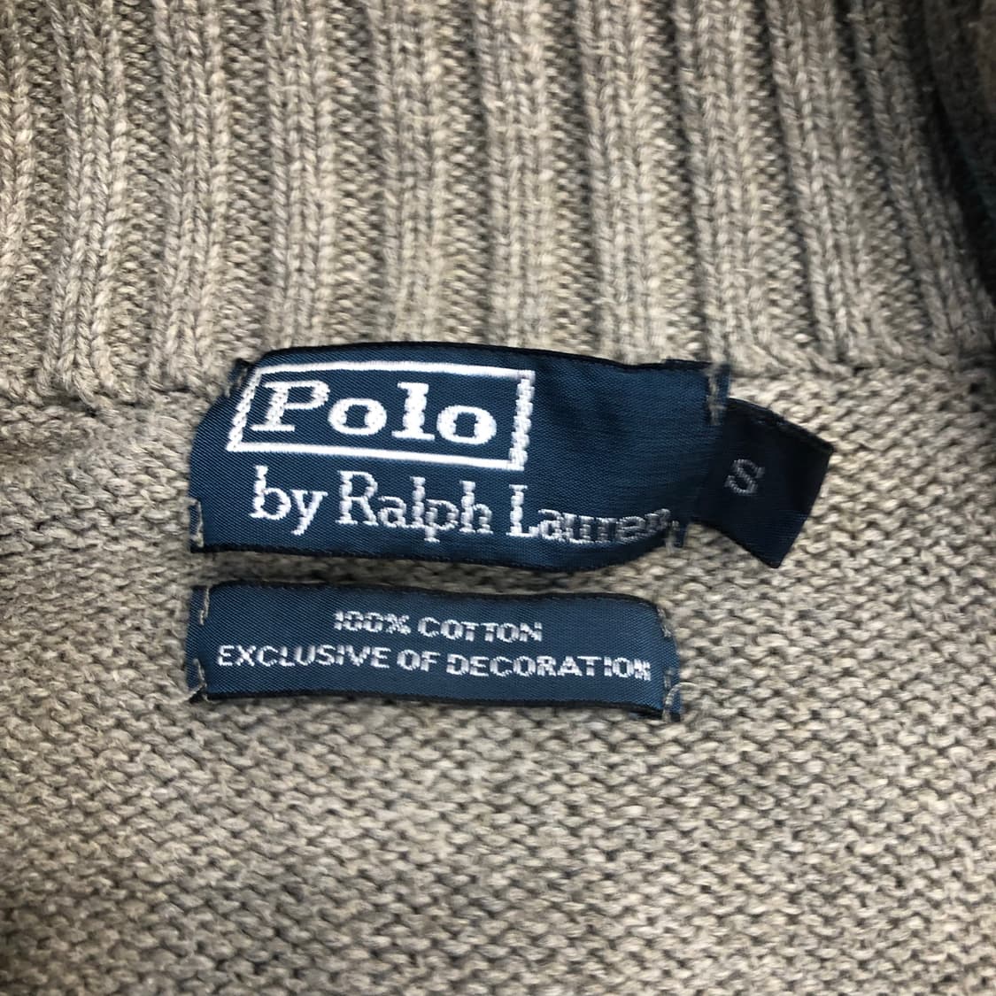 폴로 랄프로렌 투웨이 니트 집업 자켓 상품이미지4