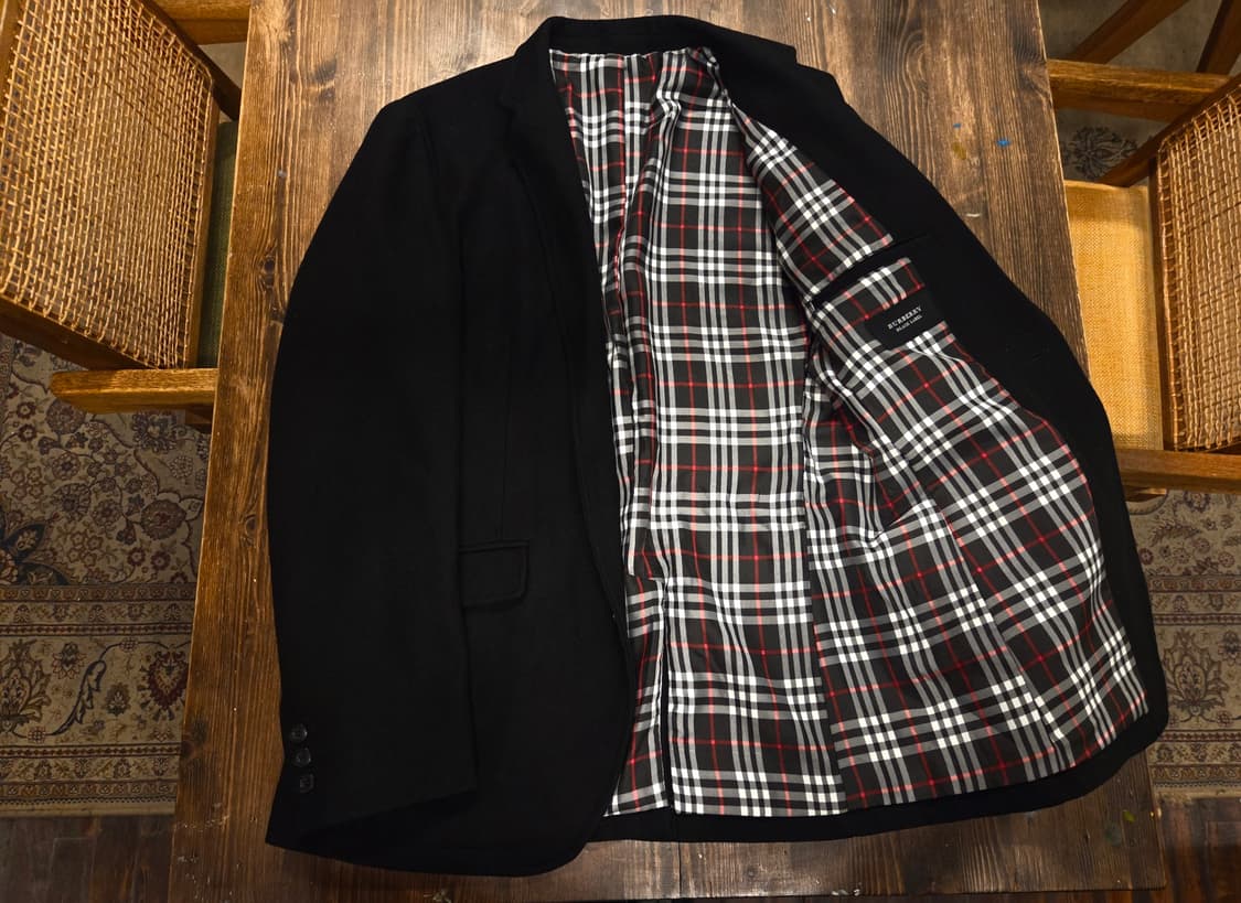 버버리 블랙라벨 플란넬자켓 상품이미지1