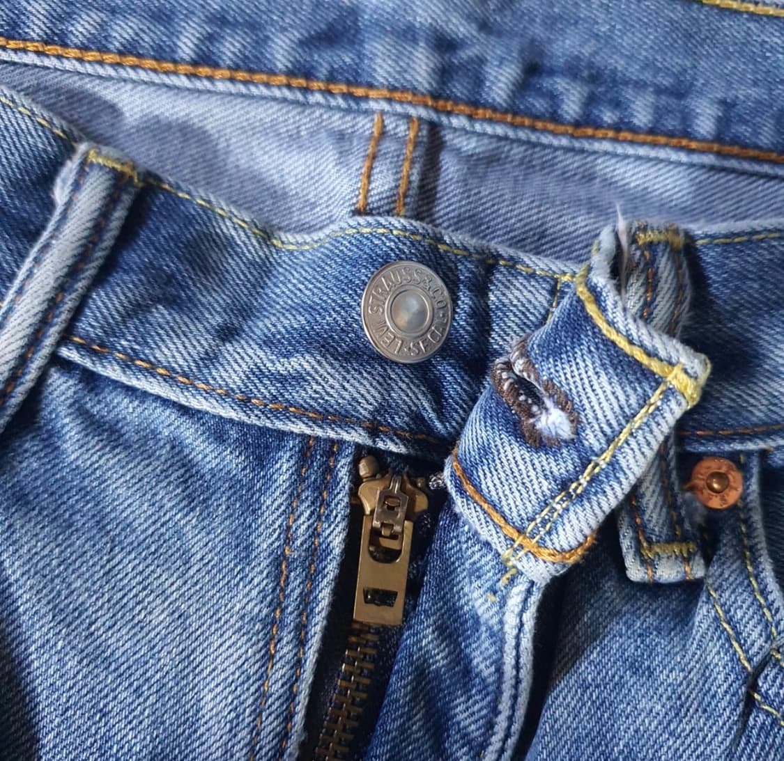 리바이스 505 빈티지 데님 반바지 34 NO.47 상품이미지4