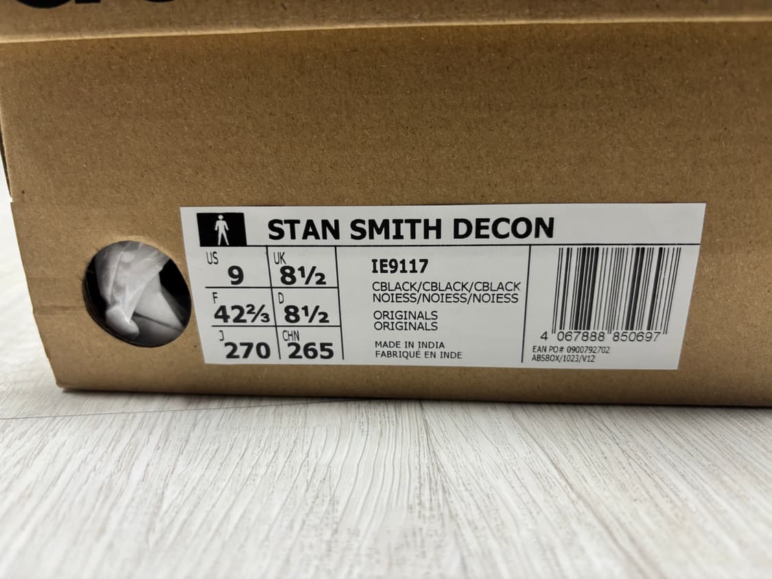 스탠스미스 데콘 블랙 270 새상품 거래합니다! 상품이미지2