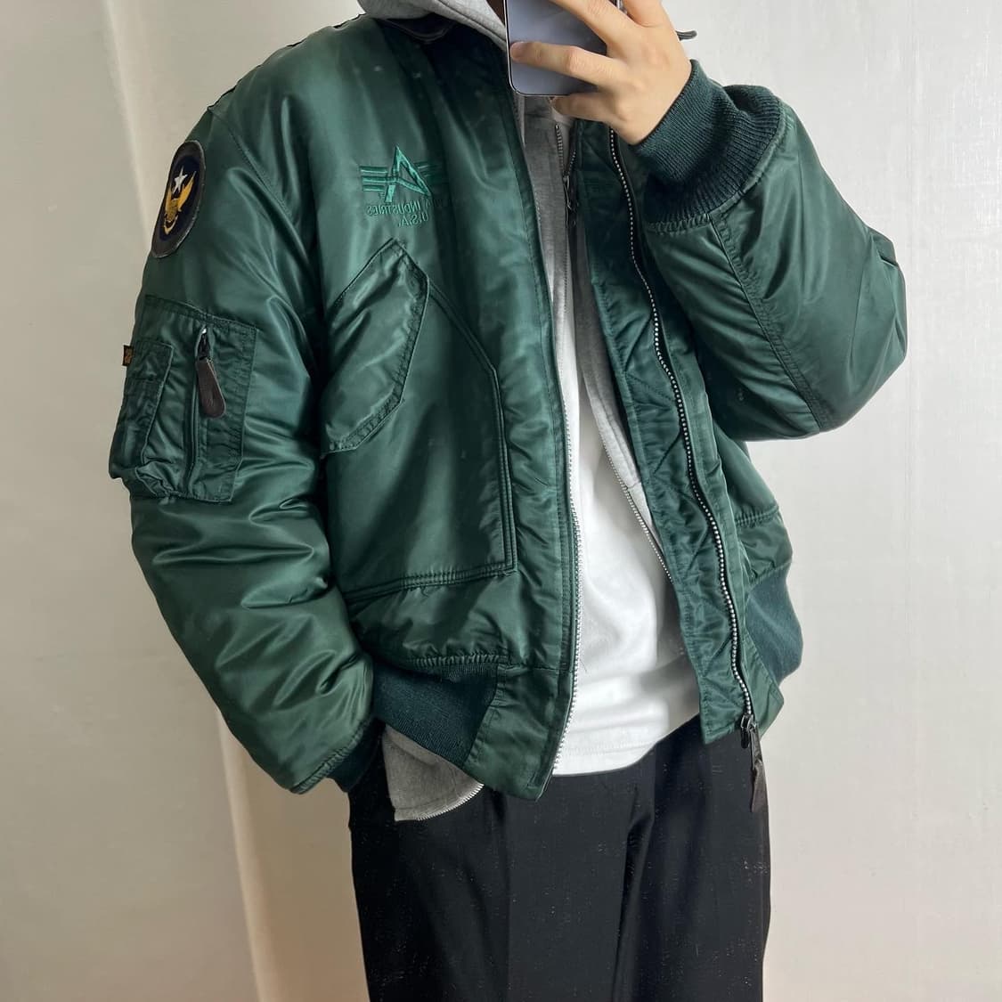 알파인더스트리 cwu-45p 항공점퍼 상품이미지1