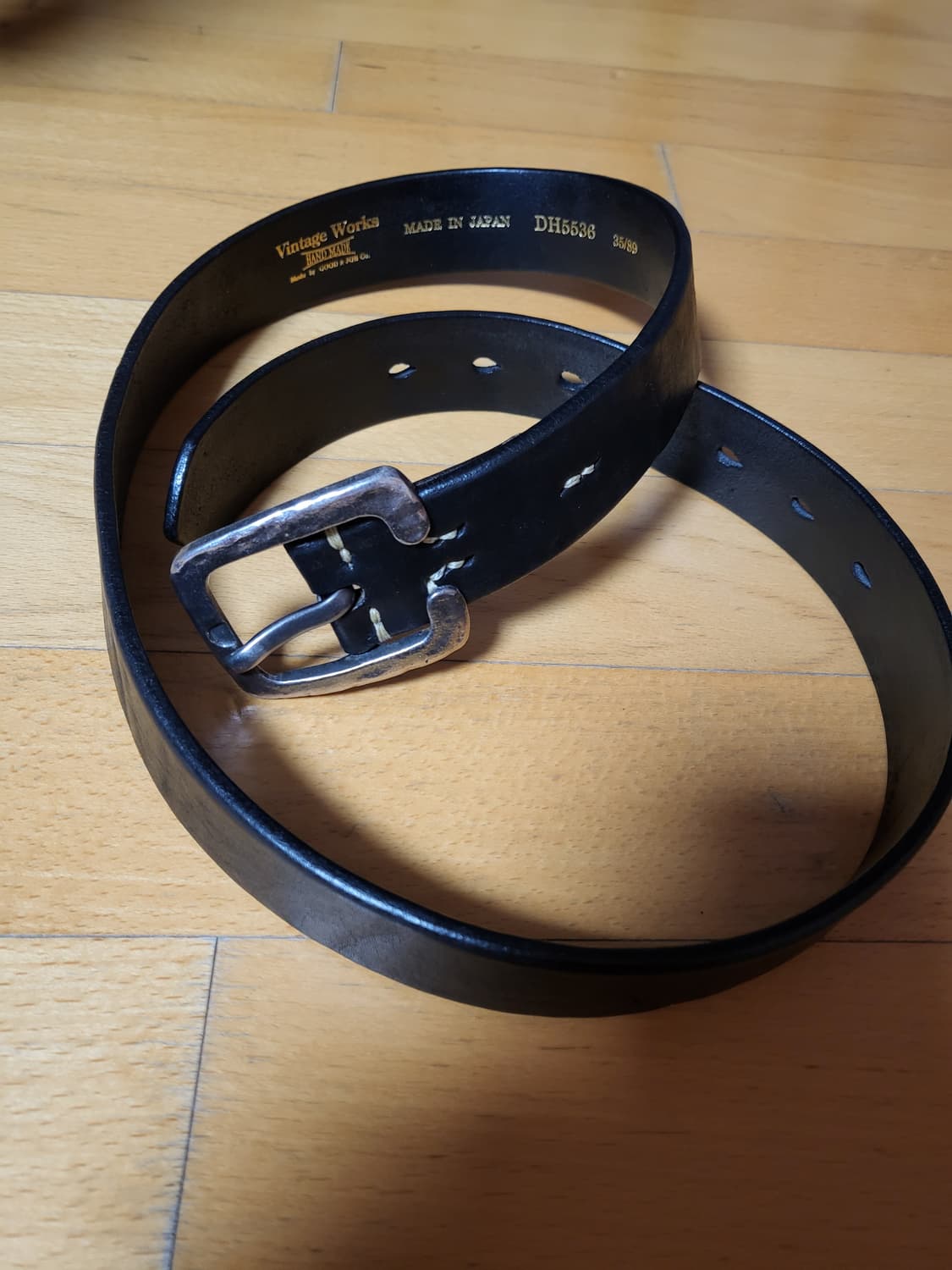빈티지 웍스 5536 벨트 블랙 상품이미지2
