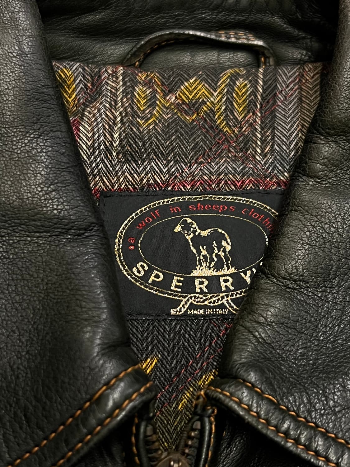 스페리 메이드 이태리 양가죽 자켓 처분  상품이미지4