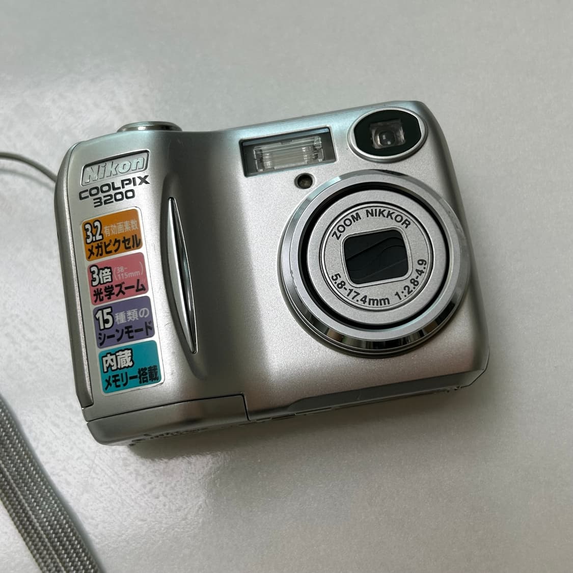 [근본 실버🩶] 니콘 쿨픽스 3200 빈티지 디카 nikon 상품이미지1