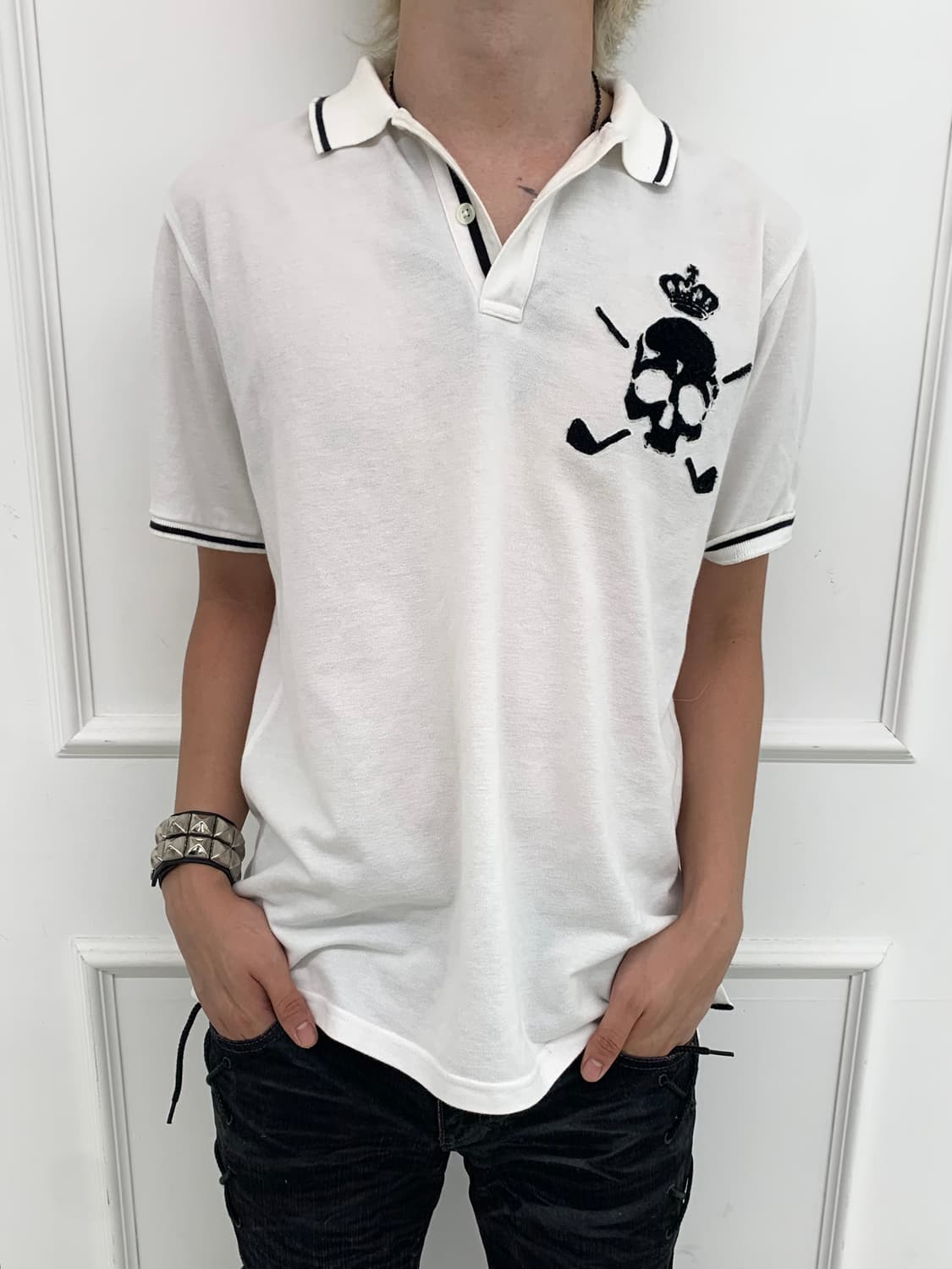 Skull white pk  상품이미지1