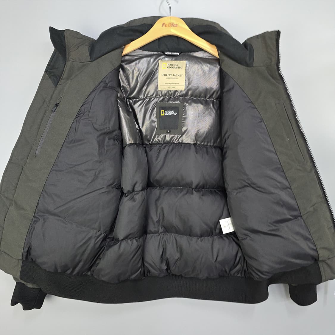 내셔널지오그래픽(National Geographic) 유틸리티 패딩 L 상품이미지4