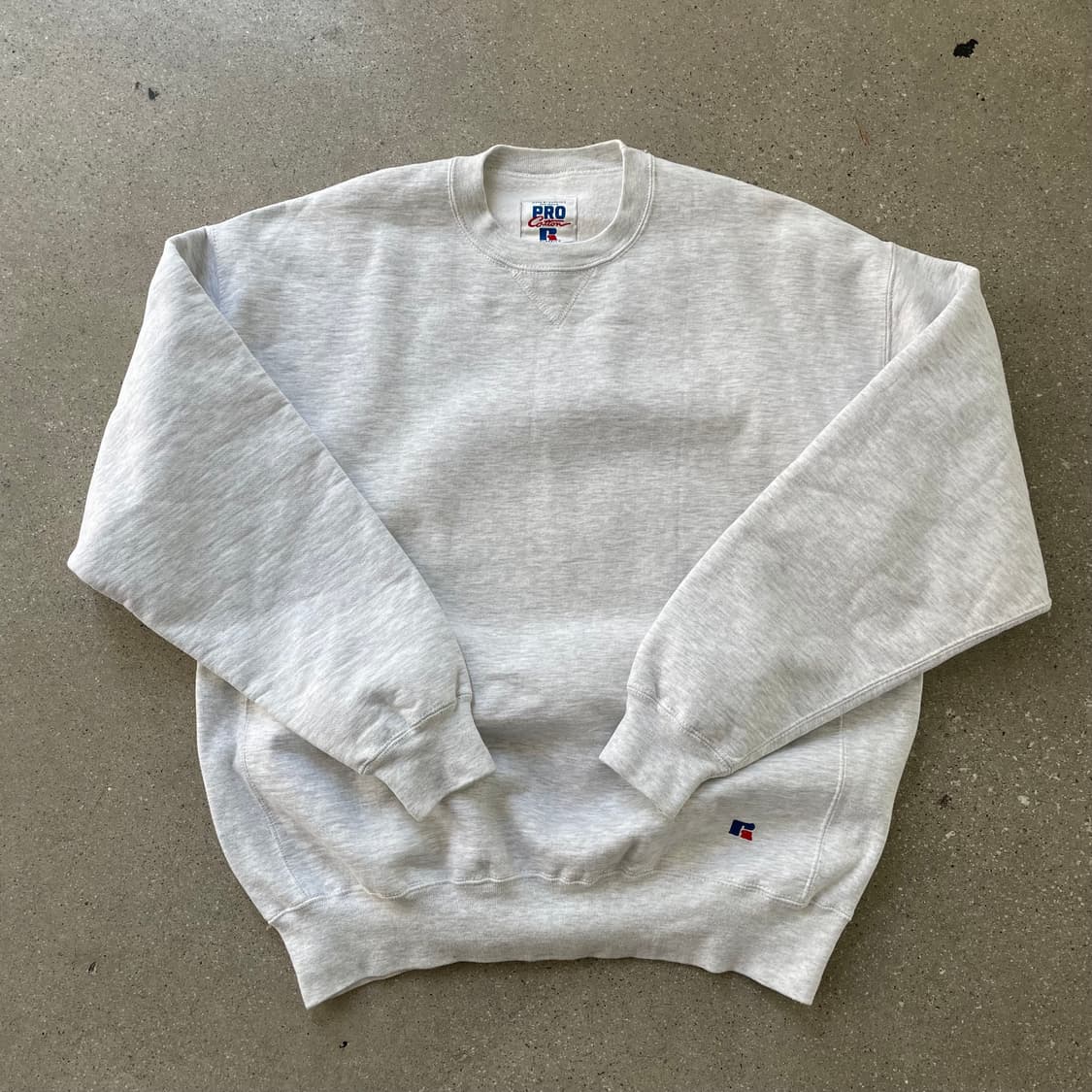 빈티지  러셀 애슬레틱 프로코튼 스웻셔츠  그레이 상품이미지1