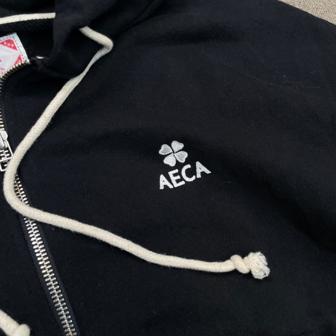 AECA WHITE 에이카 화이트 후드집업  상품이미지3