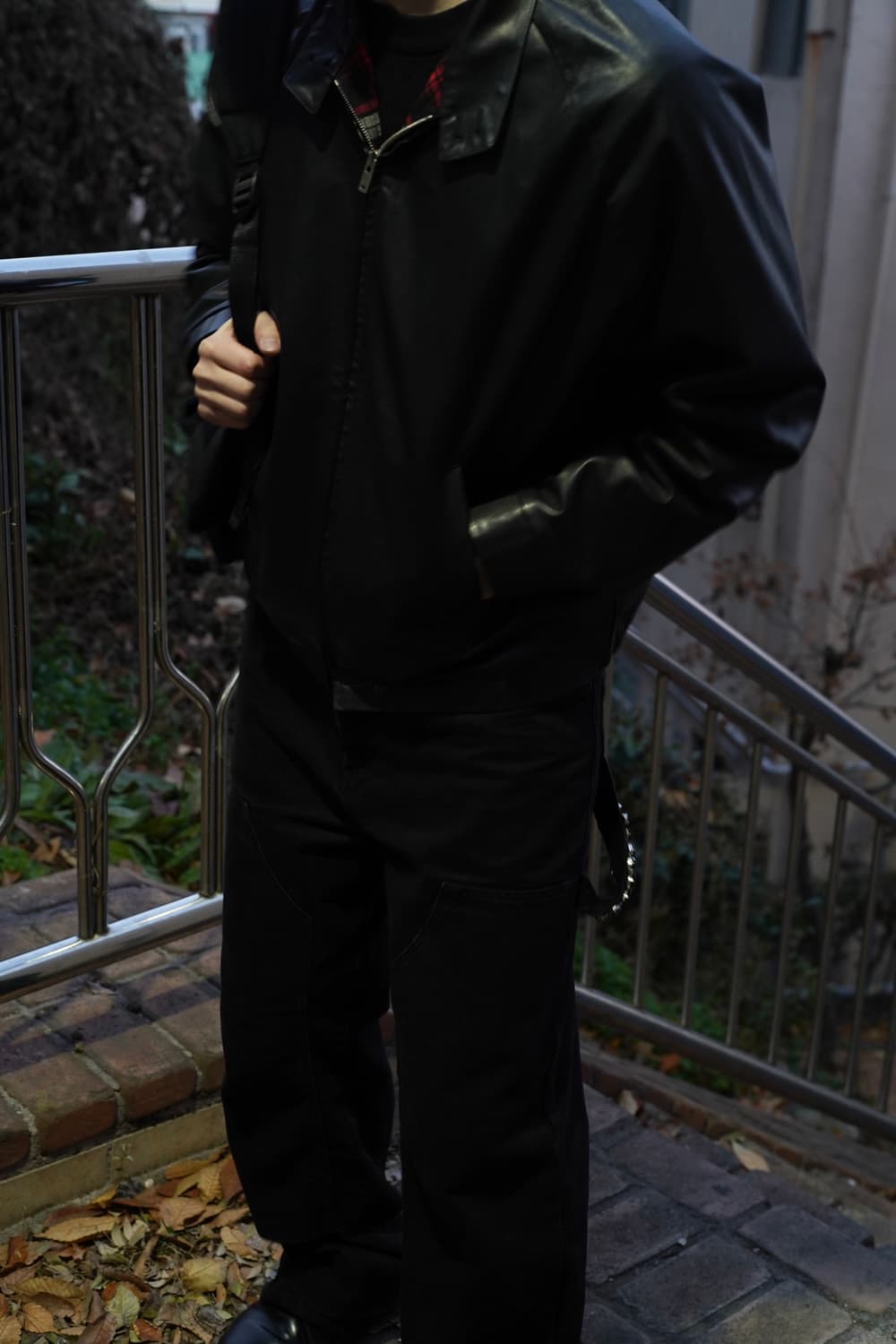 마르지엘라 레더 헤링턴 자켓 52 상품이미지4