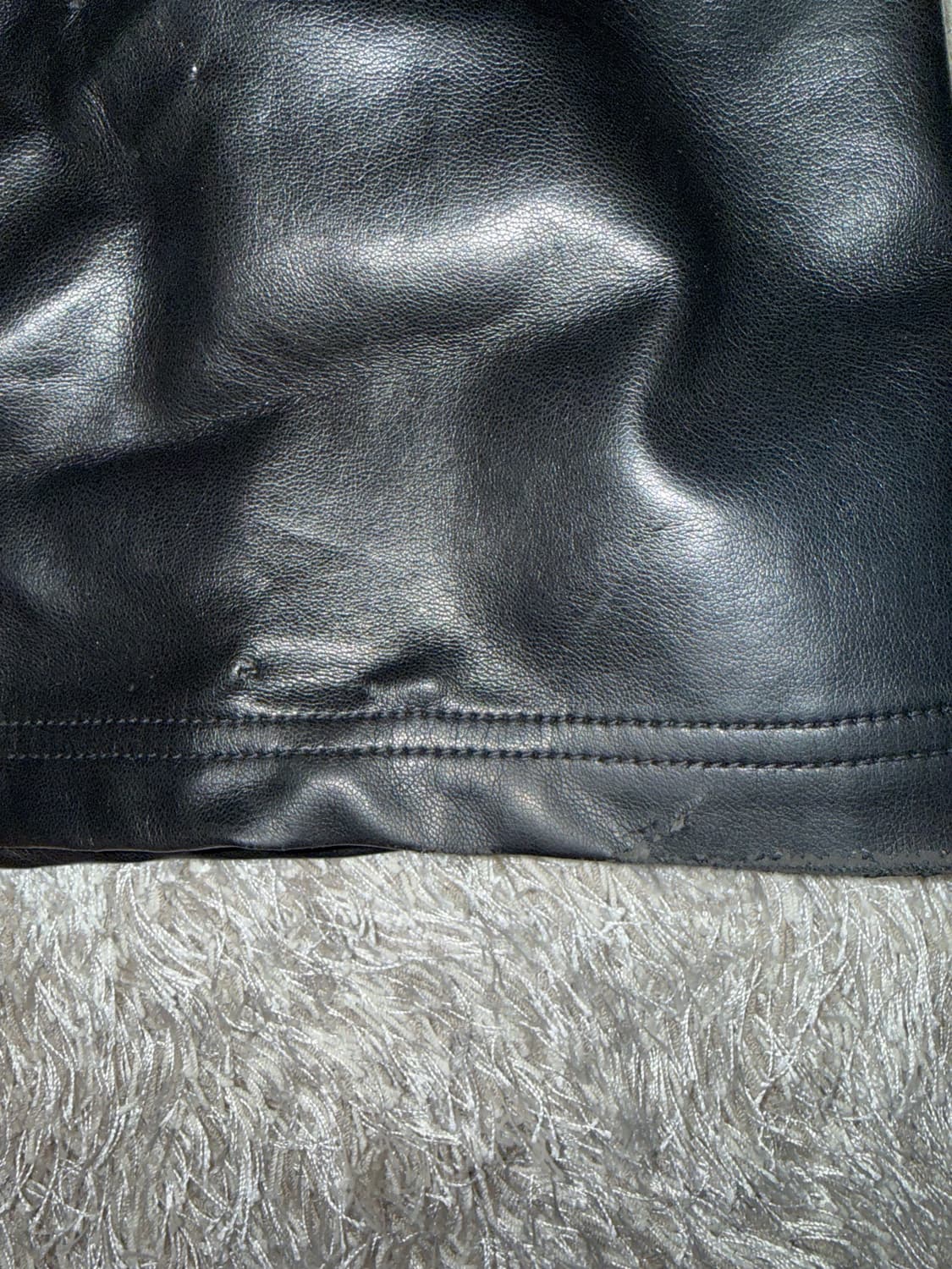 Flared Cargo Leather Pants 상품이미지4