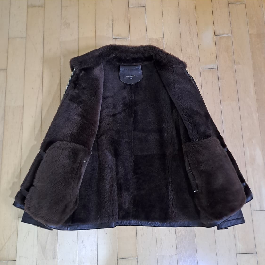 (택포) 노스비치 스페인 양가죽 양털 무스탕 L B290 상품이미지7