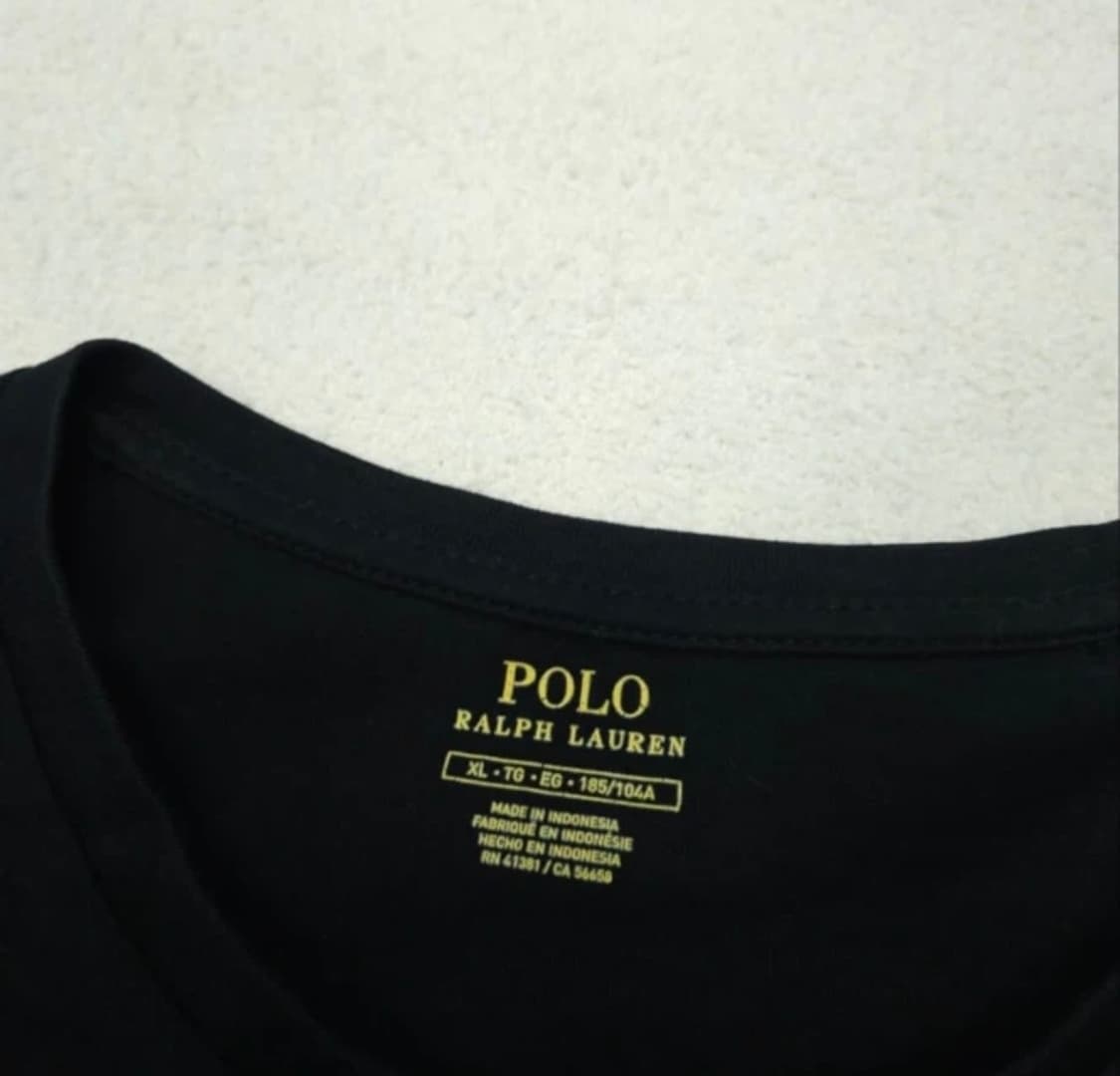 폴로 랄프로렌 블랙 티셔츠 XL 상품이미지2