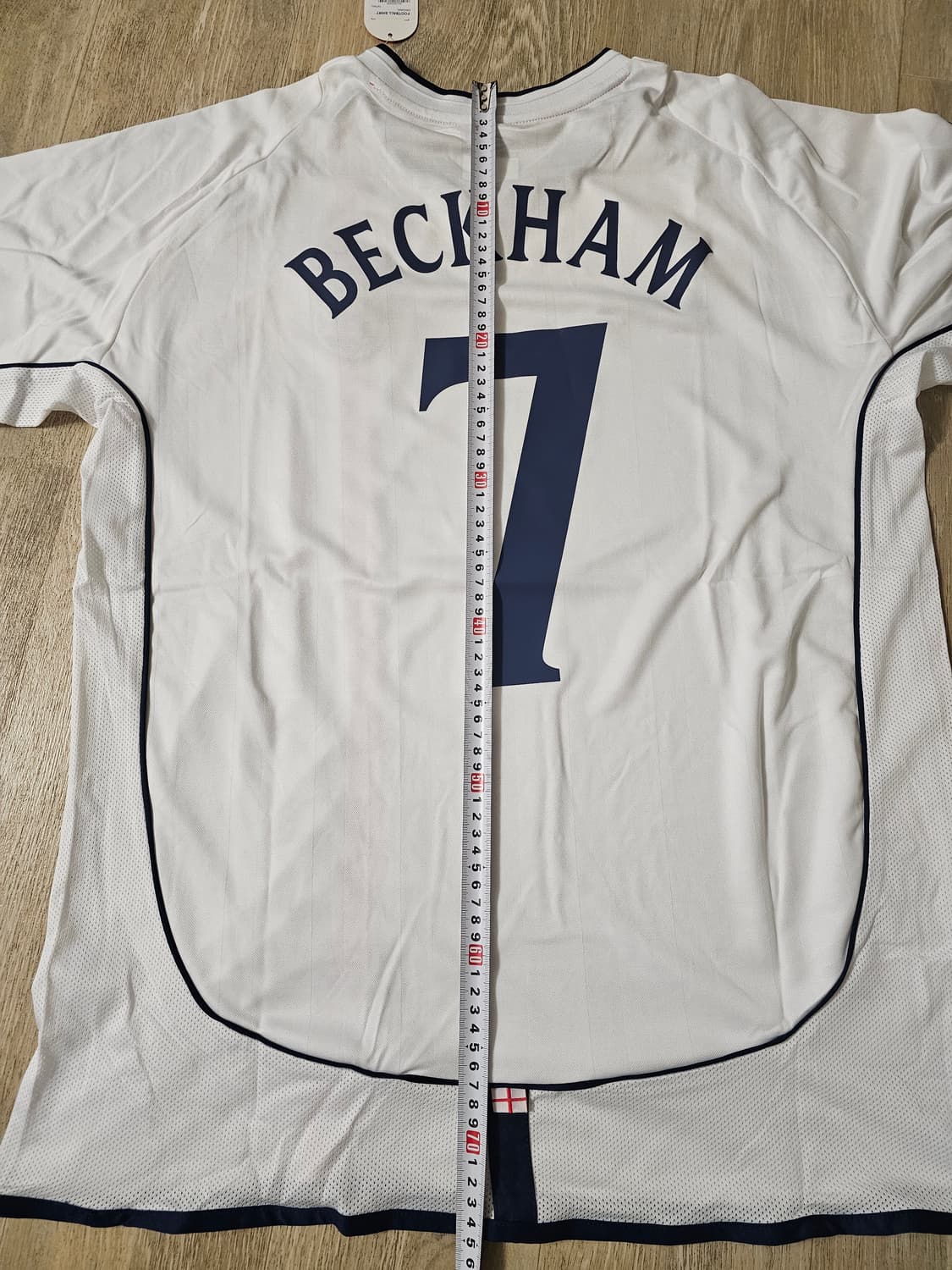 잉글랜드 국가대표 베컴 마킹 올드 유니폼 레트로 유니폼 상품이미지9