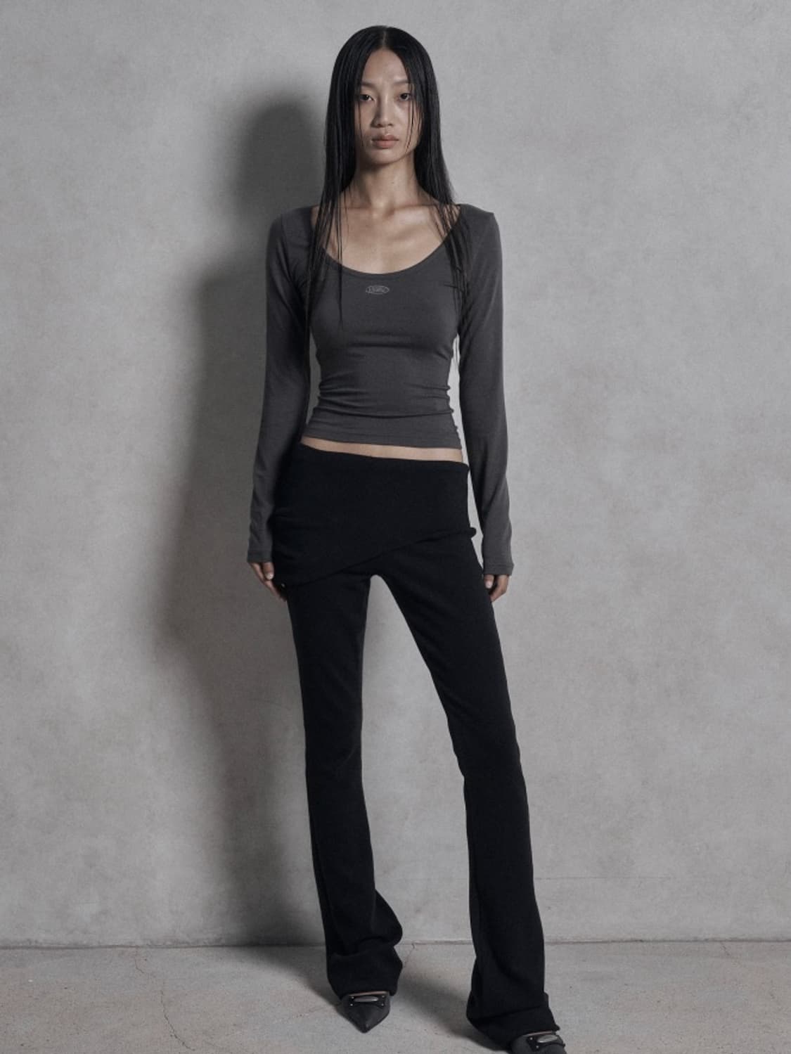 보헤미안서울 BASIC FOLDED BOOTSCUT PT 상품이미지3