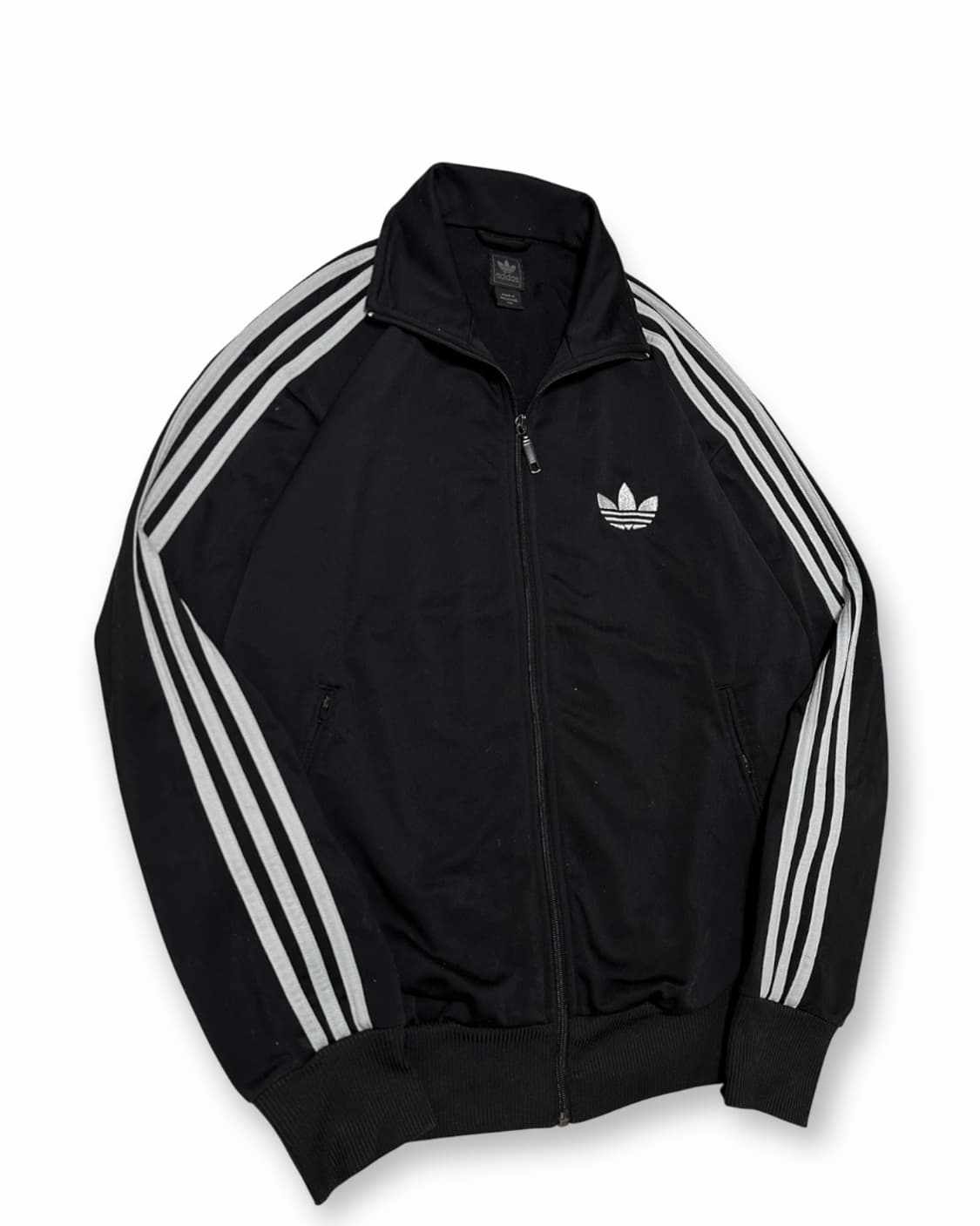 아디다스 구 파이어버드 블랙/실버 트랙탑 져지 상품이미지3