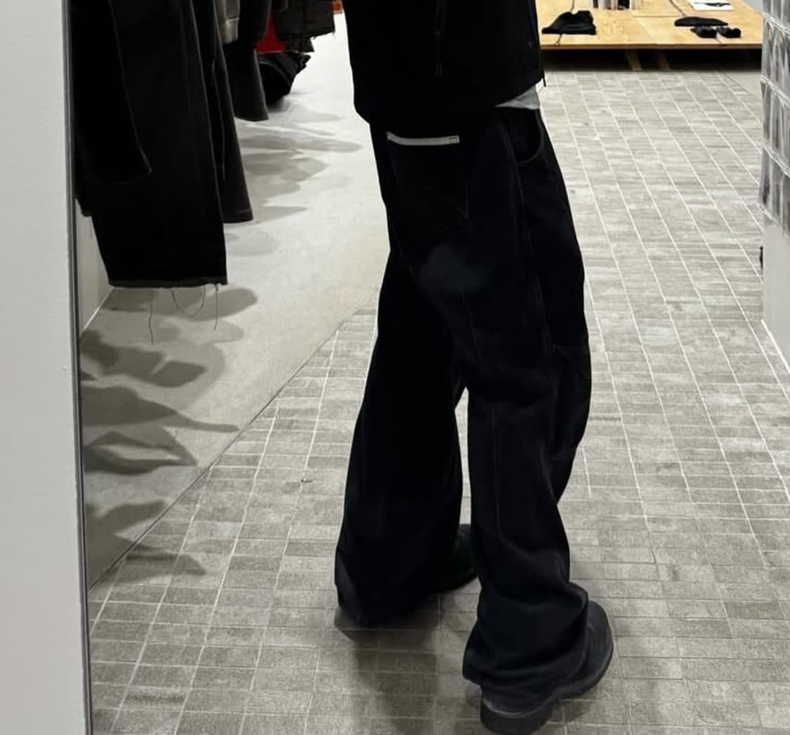 (착샷0)ETCE CURVED PANEL DENIM PANTS 2.0 L 상품이미지9