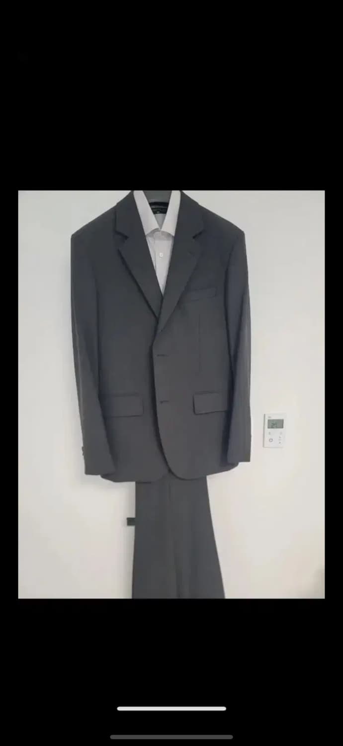 마마가리 3D WOOL 똘레뇨 정장 셋업 차콜 48/34 상품이미지1