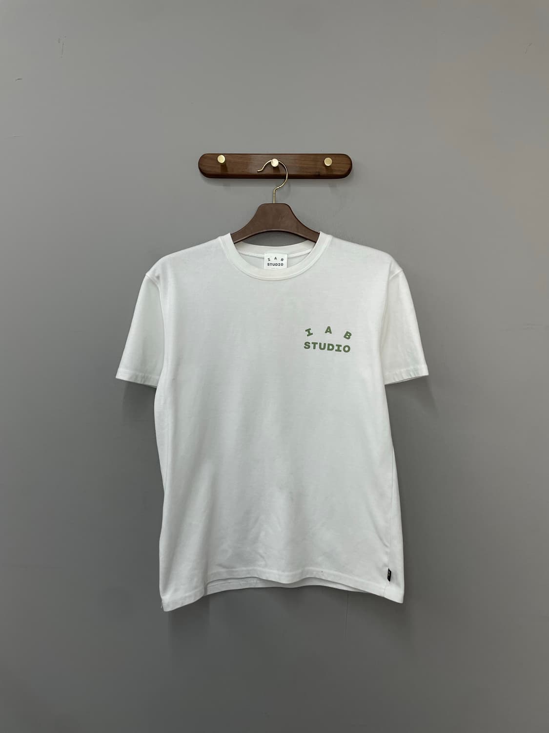 아이앱 스튜디오 라이트 그린 로고 반팔 H2259 상품이미지3