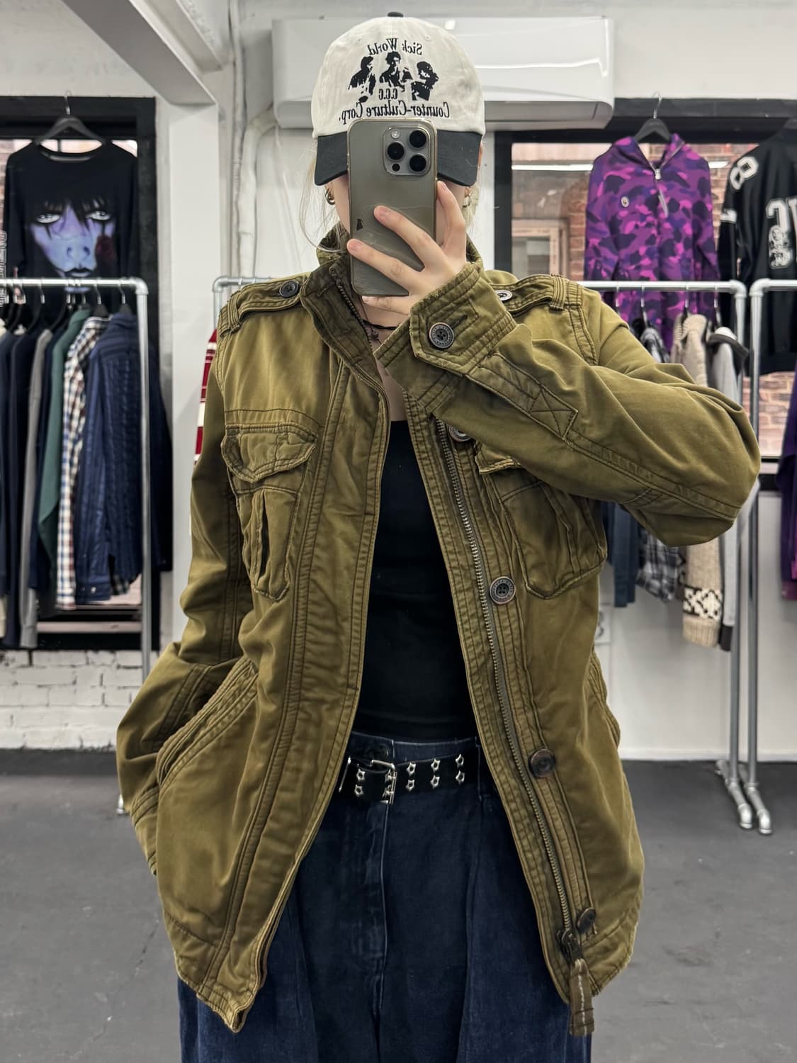 아베크롬비 그런지 필드자켓 상품이미지2